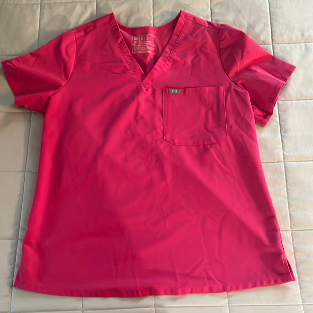 Hot pink figs top